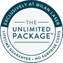 Exclusively at Milan Laser The Unlimited Package Lifetime Guarantee No Surprise Costs